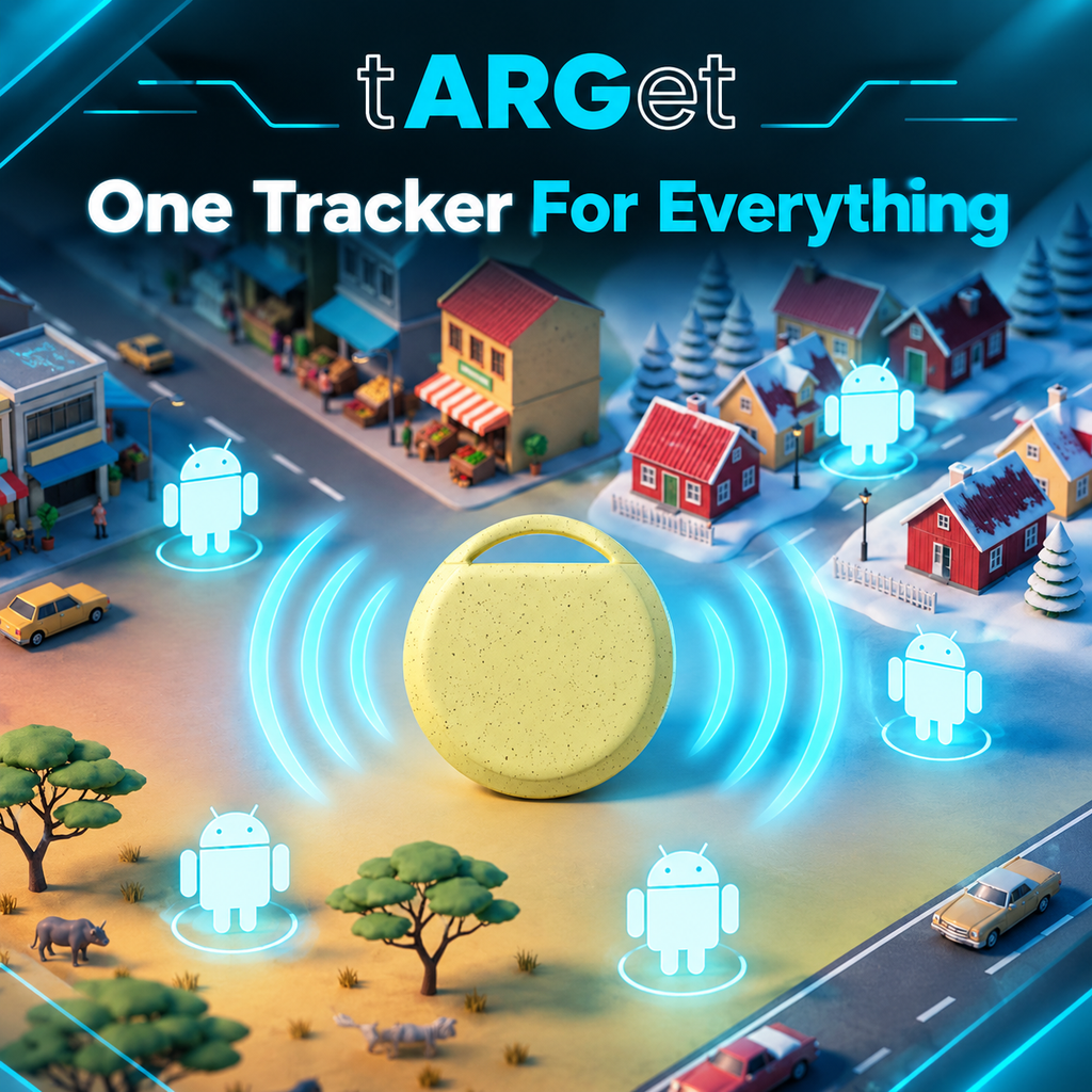 "Smart Tag TARGET" For Android Google Certifie Tracker Bluetooth