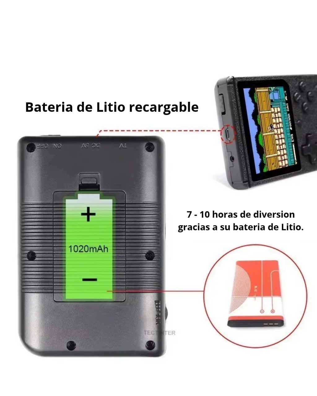 PACK RETRO "TARGET" Consola + Mando + Conector a TV